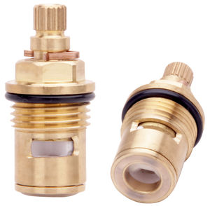 Robinet M18*1.5 à quart de tour, design <span class=keywords><strong>moderne</strong></span>, en laiton, avec cartouche en céramique, angle de rotation maximal de 90 degrés, garantie de 3 ans, entrée d'eau centrale - Product Image 6