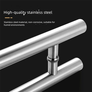 Nuevo Tirador de Puerta Moderno Ambidiestro de 60 CM, Grueso, Resistente al Desgaste, Fácil de Limpiar, Antioxidante, para Uso en Hoteles SSR JST888A - Product Image 4