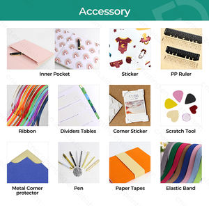 Couverture en tissu de lin ivoire avec logo de taille personnalisée <span class=keywords><strong>album</strong></span> photo de mariage <span class=keywords><strong>album</strong></span> livre avec <span class=keywords><strong>pages</strong></span> vierges - Product Image 5