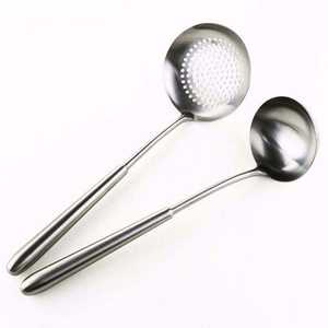 Juego de 3 Utensilios de Cocina para el Hogar con Espátulas, Cucharón y Cuchara Coladora - Product Image 2