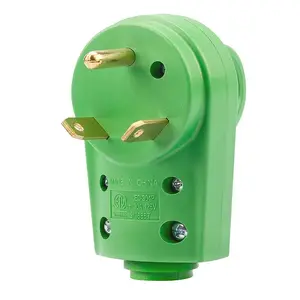 658 NEMA TT-30R RV Electrical receptacle replacement plug 30A 125V for RV Camper cable cord