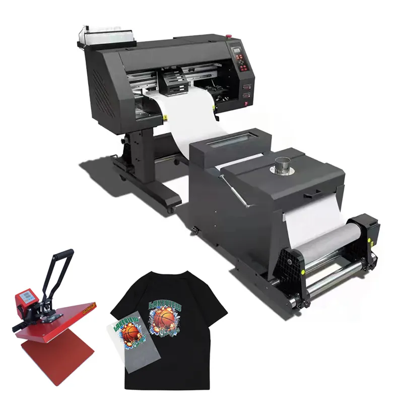 Impresora de inyección de tinta digital, dispositivo de impresión dtf de 30cm y 24 pulgadas para uso doméstico, horno de coctelera a3 dtf, transferencia directa a película