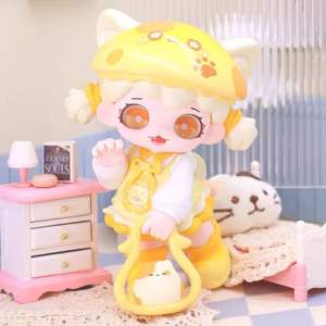 En Stock 100% Oficial, Set de 6 Muñecos de Vinilo de la <span class=keywords><strong>Serie</strong></span> Manchao Mioco, Figuras de Acción Decorativas de PVC, Adornos Encantadores - Product Image 5