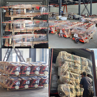 SYNGE disesuaikan 600MM panjang garpu truk palet Mini 2T penanganan pendek forklift industri Manual