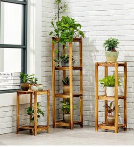 Indoor Outdoor Thuis Tuin Planters Houten <span class=keywords><strong>Plant</strong></span> Plank Bloem Stand - Product Image 2