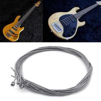 Wholesale Stringed Instrument Accessories Bass Parts Electric Bass String Steel Wrapped String PVC Bag