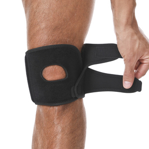 Attelle de genou de sport Aolikes, support de compression rotulien pour hommes et femmes adultes, <span class=keywords><strong>protection</strong></span> pour le basketball et le fitness en extérieur 7615 - Product Image 2