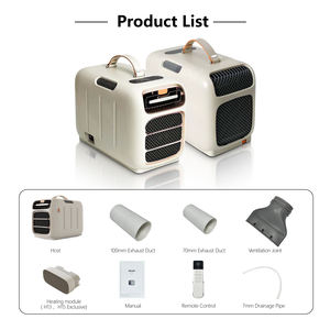 Aire Acondicionado Portátil con Inversor de 12V, Funciona con Batería para Automóvil, <span class=keywords><strong>Mini</strong></span> Unidad de Ventana, Enfriamiento/Calefacción de hasta 11,899 BTU - Product Image 5