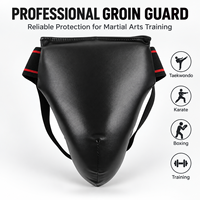 Protège-guêtres de boxe personnalisé avec logo, protège-pénis pour arts martiaux, MMA, karaté, taekwondo et entraînement