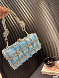 Nouveau Style métal soirée mariée main dame tressé soirée sac à main nouveau sac à bandoulière sac à main <span class=keywords><strong>Cluche</strong></span> pour les femmes - Product Image 2