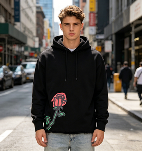 <span class=keywords><strong>Sweat</strong></span>-shirt en coton unisexe, 420g, coupe ample, impression personnalisée brodée, <span class=keywords><strong>sweat</strong></span>-shirt à capuche de style boxy - Product Image 1