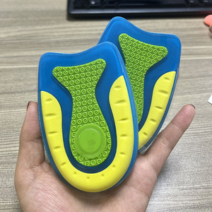 <span class=keywords><strong>Semelles</strong></span> Confort Sportives en Gel Amortissantes pour Chaussures, Coussinets en Silicone pour Soulagement de la <span class=keywords><strong>Douleur</strong></span> de la Plaque Calcaneenne, Demi-<span class=keywords><strong>Semelles</strong></span> et Talonnettes Amortissantes - Product Image 5