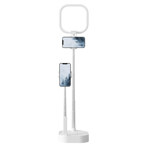 Anneau lumineux pliable avec support Télécommande LED Selfie Light pour téléphone Live Streaming <span class=keywords><strong>YouTube</strong></span> TikTok Enregistrement vidéo Maquillage - Product Image 3