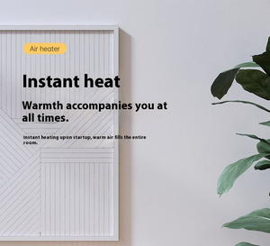 Custom Low Noise Modern Space <b>Heater</b> Radiation Free Portable Camping <b>Heater</b> Powerful Airflow Electric <b>Heater</b> Fan - Product Image 4
