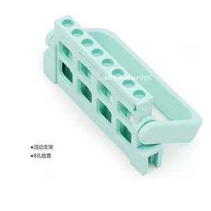 SC Root Canal <b>File</b> Holder 8 Hole Dental Reamer <b>Storage</b> Tray With Measurement Scale For Endodontic Instruments - Product Image 3
