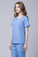 Tenue d'infirmière en polycoton, uniforme de travail