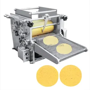 Frozen Yellow Corn Flower farina Maiz Tortilla Wraps Pita macchina per fare il pane manuale produttore commerciale Tortillas-Making-Machine