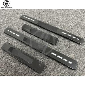 B Style Door Sill for G Wagon G Cass W464 AMG G500 G63 2019-2024 Glossy Twill Weave 6 Months Warranty Vacuum Bagged - Product Image 2
