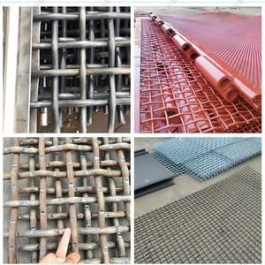 Yüksek çekme mukavemeti korozyona dayanıklı ISO9001 ASTM sertifikalı Manganese lı çelik madencilik ekran <span class=keywords><strong>Mesh</strong></span> - Product Image 5