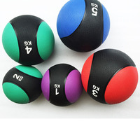 Ballon de fitness lesté antidérapant en caoutchouc 5 kg 19-28,6 cm pour exercices de tonification et entraînement intensif avec logo personnalisé