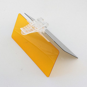 ที่บังแดดสำหรับรถยนต์แบบคลิปหนีบกันแดดวัน/คืนที่บังแดดรถยนต์ป้องกันแสงสะท้อนกันแดด - Product Image 4