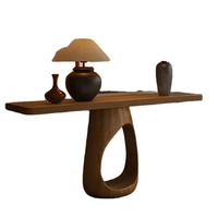 Table d'entrée en bois massif chinois, luxe, nouvelle décoration pour la maison, meuble de rangement convertible pour couloir et salon