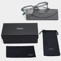 Nouvelles montures optiques solides de haute qualité en stock, lunettes à dégradé de couleurs avec monture TR90 et branches en acétate à charnière à ressort