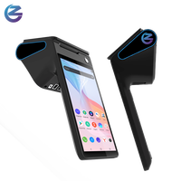 Dispositivo POS Z108 con Android 14, Pantalla Táctil de 8 Pulgadas, Pantalla Dual, Lector NFC, Código QR, Escáner de Código de Barras 1D/2D, Impresora, Terminal POS