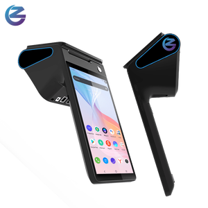 Z108 <span class=keywords><strong>Android</strong></span> 14 POS thiết bị với 8 "cảm ứng hiển thị màn hình kép NFC Reader mã <span class=keywords><strong>QR</strong></span> 1D/2D Máy Quét Mã Vạch Máy in POS thiết bị đầu cuối - Product Image 1