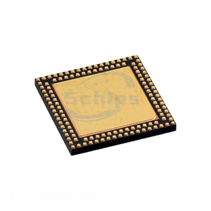 Componente de Chip Electrónico PIC32MX450F256LT-I_TL 124 VFTLA, Doble Fila, Pines Expuestos, Integrado, BOM IC en Stock - Product Image 1