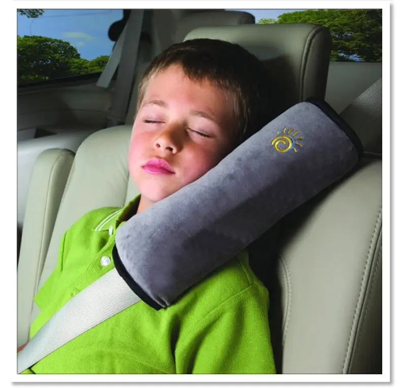Almohada de seguridad útil para coche, cinturón de seguridad para coche, almohadilla de hombro, ajustable, para niños