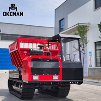 Nouveau Camion Benne sur Chenilles Diesel Euro 5, Véhicule de Transport sur Chenilles, Capacité 3000 kg, Ultra Performant, Exportation en Gros à l'Étranger