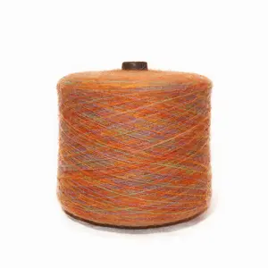 Wholesale Fancy Yarn 32%Mohair 28% Wool 40% Nylon 1/13Nm Mohair Blended Yarn