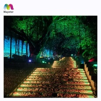Œuvres personnalisées Projection interactive Cartographie vidéo 3D Éclairage de jardin extérieur Amélioration de l'expérience