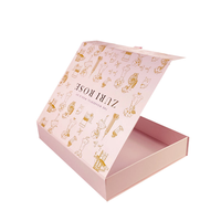 Boîte cadeau magnétique de luxe avec logo personnalisé, impression haut de gamme, estampage or, boîte cadeau magnétique pour bijoux pour les petites entreprises