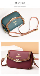 New Fashion Crossbody <b>Bag</b> <b>Large</b> Capacity <b>Shoulder</b> <b>Bag</b> Soft Leather Women's Handbag Designer Senior Luxury Crossbody <b>Bag</b> - Product Image 4