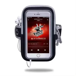 Waterdichte Mobiele Telefoon Houder Neoprenetouch Scherm Armband Mobiele Telefoon Tas Hardloopsport Voor Mobiele Telefoon