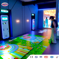 Nouveauté : projecteur sportif interactif tout-en-un pour les centres de jeux intérieurs, les parcs de trampolines, appareil interactif numérique mobile