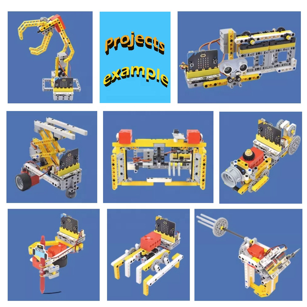 DIYmall 48-in-1 Nezha Inventor's Kit - 400pcs Building Blocks for
