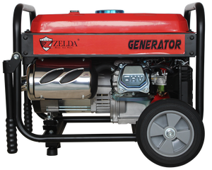 Powerful 3300w Petrol <b>Gasoline</b> Generators 220V Electrical Start 196cc Air-Cooled Engine Output Recoil - Product Image 3