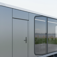 Maison capsule préfabriquée moderne, maison modulaire entièrement meublée, structure en acier, écologique, cabine mobile STAR CABIN Y7 pour