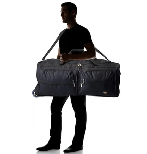 Borsa da viaggio rotolante da 36 pollici con manico telescopico con ampio Design resistente più scomparti valigia con ruote - Product Image 5