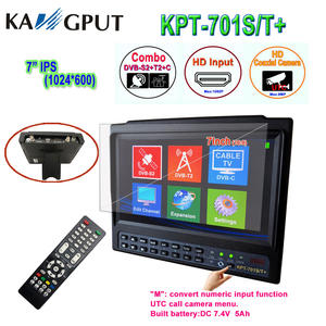 เครื่องวัดสัญญาณทีวี 3-in-1 รองรับ <span class=keywords><strong>DVB</strong></span>-S/S2 <span class=keywords><strong>DVB</strong></span>-T/<span class=keywords><strong>T2</strong></span> <span class=keywords><strong>DVB</strong></span>-C พร้อมฟังก์ชันทดสอบกล้องวงจรปิด AHD รองรับ HD UTC - Product Image 4