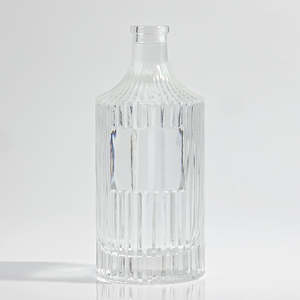 Botellas de vino de whisky Vodka <span class=keywords><strong>Gin</strong></span> de vidrio con tapa de rosca con decoración de frutas y diseño serigrafiado - Product Image 3