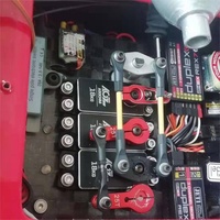 Servo sans noyau AGFRC A50CHM HV à couple élevé, 50g, 0,11 seconde, boîtier en aluminium, profil bas, engrenage métallique, expert 1/10 4WD Touring, double roulement à billes