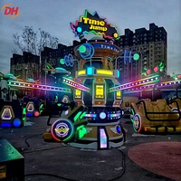 Manège Galaxy Storm Ride : Machine à sauts rotative avec base pivotante et bras rebondissants – Attractions de parc à thème pour sites touristiques et attractions fixes