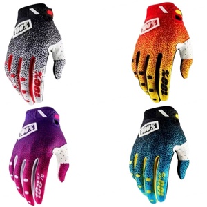 Gants de course unisexes AmpsafeX à doigts entiers, en cuir microfibre respirant antidérapant pour le cyclisme, la moto et les sports - Product Image 2