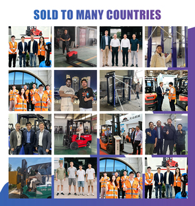 Carrello di sollevamento elettrico per il trasporto di magazzino e logistica progettato per una comoda movimentazione e portabilità a bordo - Product Image 4