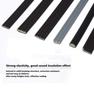 Striscia Sigillante per Porte in Acciaio Inox Antifurto per Interni, Isolamento Acustico e Termico Autoadesivo - Product Image 3