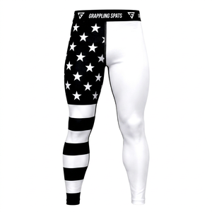 Leggings Personalizados para Artes Marciales, MMA, Bjj, Grappling, Compresión, Sublimación, para Hombre - Product Image 1